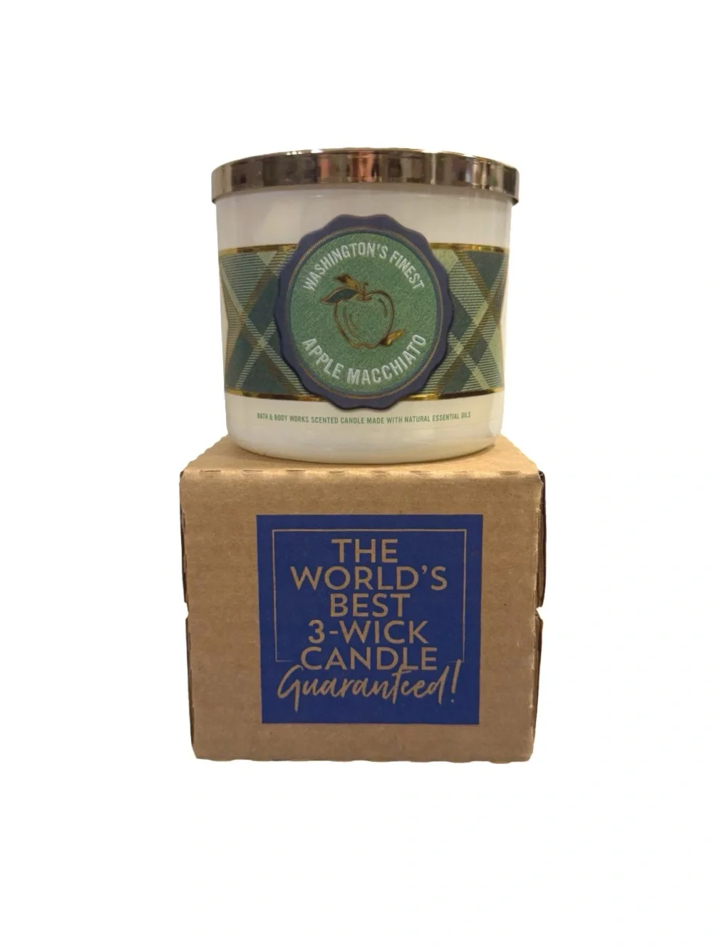 Washington’s Finest Apple Macchiato Candle - Picture 1 of 2
